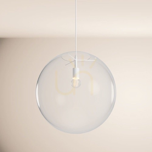 Jelölje be Függőlámpa s.luce Orb üveggömb átlátszó 50 cm E27 modern