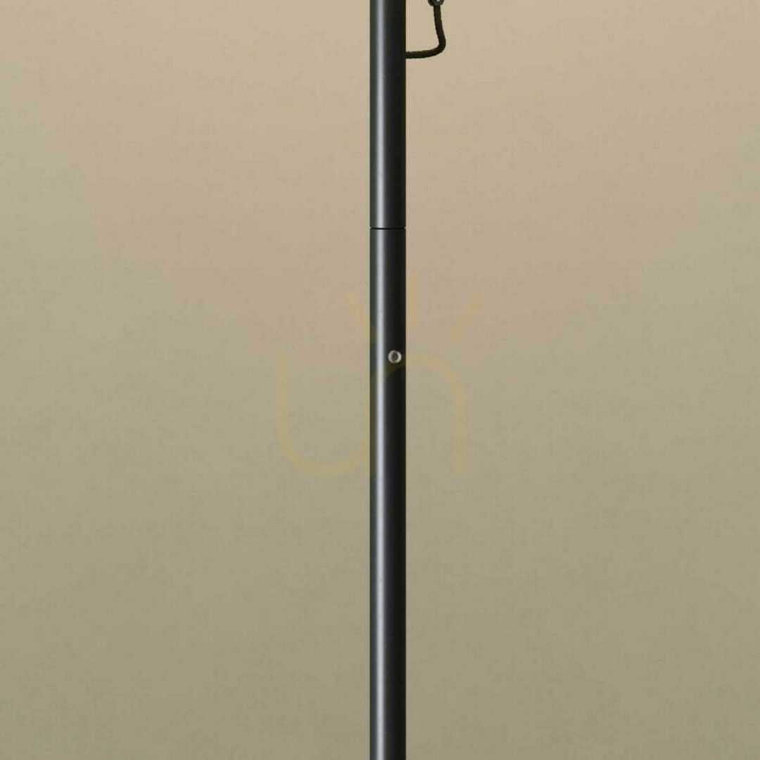 Kijelző Padló lámpa s.luce Atom LED fekete fém érintéses fényerő-szabályzóval Padló lámpa s.luce Atom LED fekete fém érintéses fényerő-szabályzóval