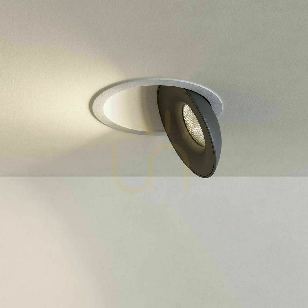 Előnézet Süllyesztett LED spotlámpa s.luce Santa Deep forgatható aranysárga dimmelhető Süllyesztett LED spotlámpa s.luce Santa Deep forgatható aranysárga dimmelhető