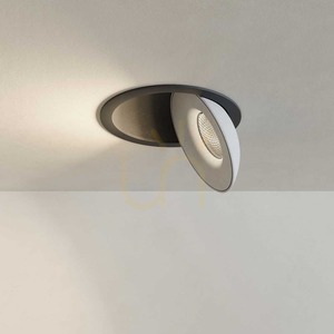 Süllyesztett LED spotlámpa s.luce Santa Deep fekete, forgatható, dimmelhető small 0