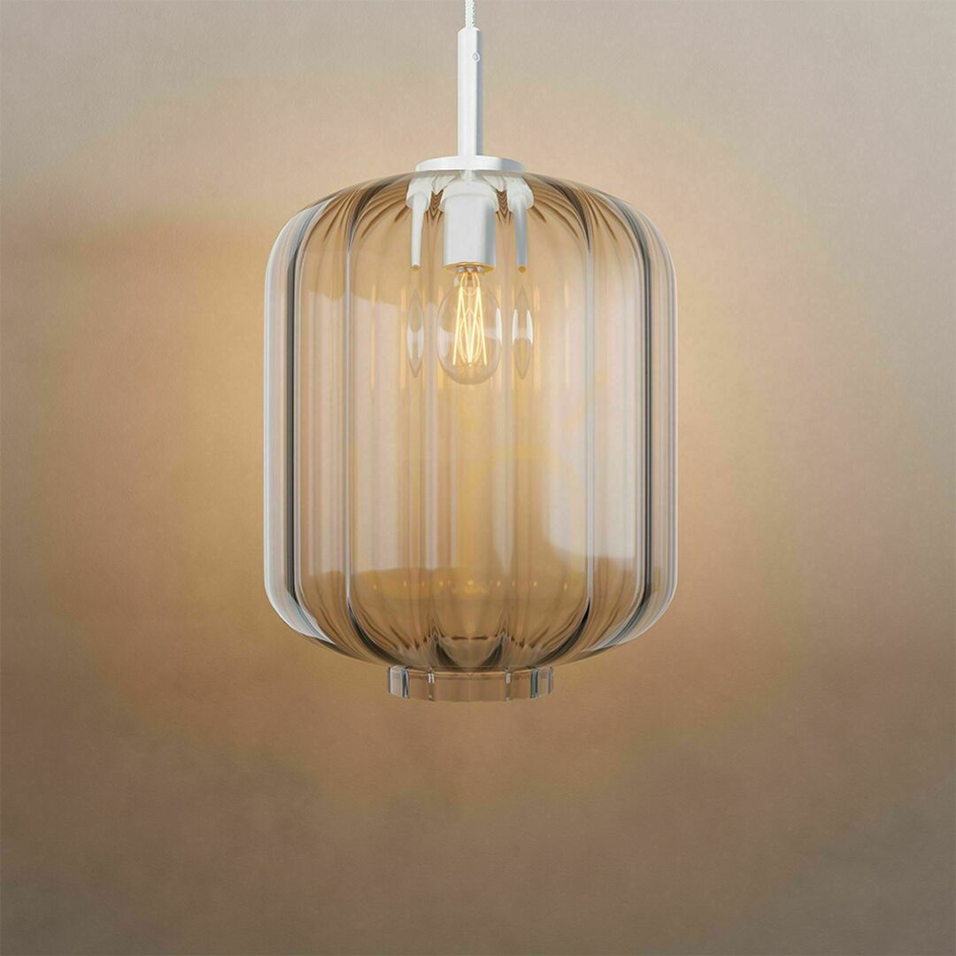 Előadás Csillár s.luce Velo üveg függőlámpa átlátszó 20 cm E27 dimmelhető Csillár s.luce Velo üveg függőlámpa átlátszó 20 cm E27 dimmelhető