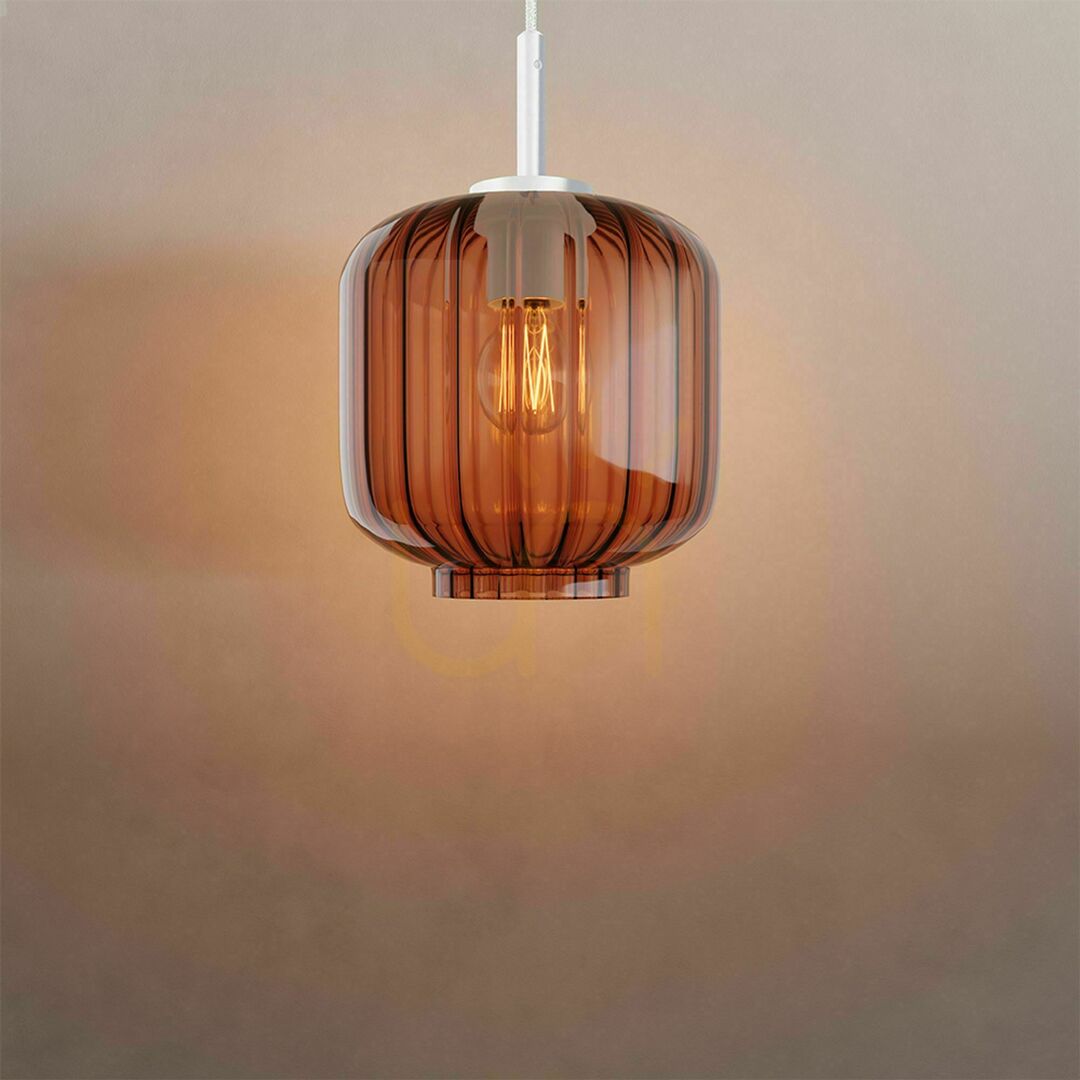 Jelölje be Csillár s.luce Velo füstös üveg, 20 cm, E27, dimmelhető, modern, függőlámpa Csillár s.luce Velo füstös üveg, 20 cm, E27, dimmelhető, modern, függőlámpa