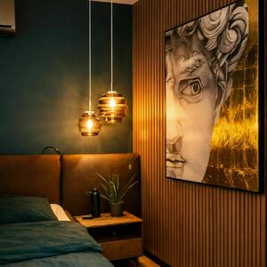 Függőlámpa s.luce Echos üveg barna 25 cm E27 dimmelhető 1 Függőlámpa s.luce Echos üveg barna 25 cm E27 dimmelhető small 1
