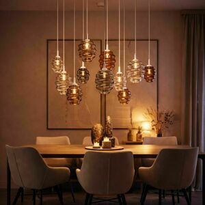 Függőlámpa s.luce Echos üveg barna 25 cm E27 dimmelhető 0 Függőlámpa s.luce Echos üveg barna 25 cm E27 dimmelhető small 0