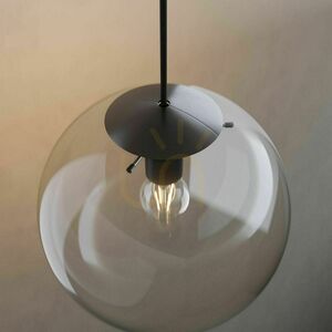 Lámpabúra s.luce Orb fekete műanyag 30 cm kerek modern 4 Lámpabúra s.luce Orb fekete műanyag 30 cm kerek modern small 4