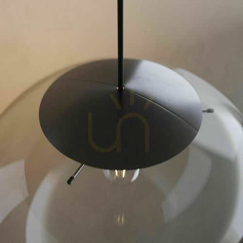 Jelölje be Lámpabúra s.luce Orb fekete műanyag 30 cm kerek modern