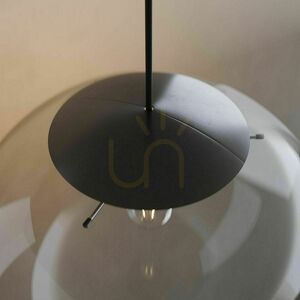 Lámpabúra s.luce Orb fekete műanyag 30 cm kerek modern 0 Lámpabúra s.luce Orb fekete műanyag 30 cm kerek modern small 0