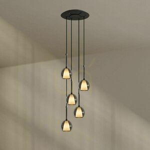 Csillár s.luce Belluna 5-lámpás galéria-lámpa Ø 60 cm small 3