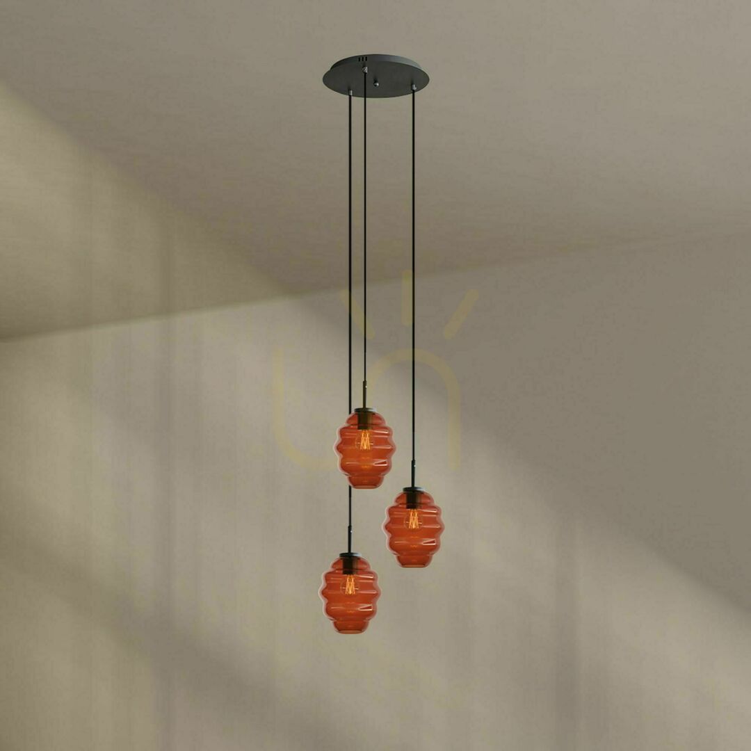 Kilátás Csillár s.luce Echos 3 karos galériavilágító, Ø40 cm, 18 cm mennyezeti rögzítéssel Csillár s.luce Echos 3 karos galériavilágító, Ø40 cm, 18 cm mennyezeti rögzítéssel