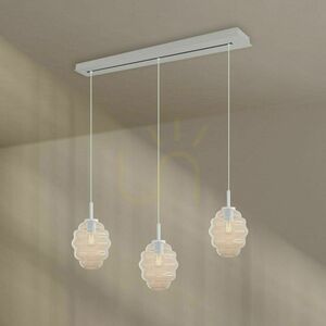 Csillár s.luce Echos 3 lámpás átlátszó üveg fém függőlámpa 18 cm 8 Csillár s.luce Echos 3 lámpás átlátszó üveg fém függőlámpa 18 cm small 8