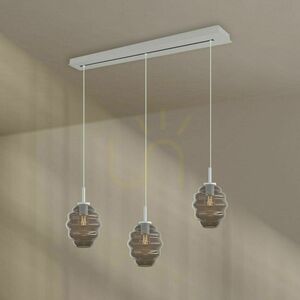 s.luce Echos 3 ágú fekete üveg függőlámpa E27 étkezőasztalhoz 7 s.luce Echos 3 ágú fekete üveg függőlámpa E27 étkezőasztalhoz small 7