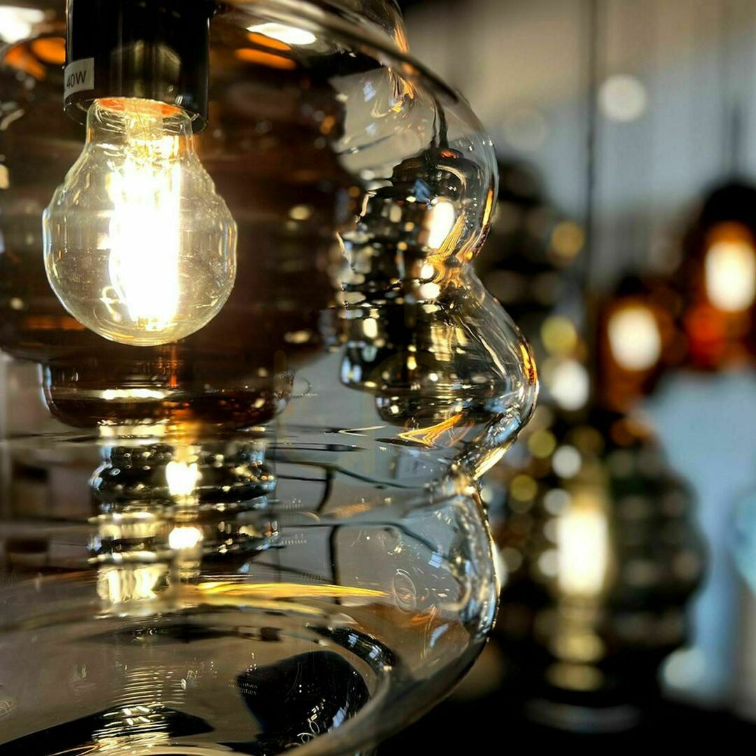Kijelző s.luce Echos 3 karos függőlámpa étkezőasztalhoz, 18 cm, E27, sokszínű s.luce Echos 3 karos függőlámpa étkezőasztalhoz, 18 cm, E27, sokszínű