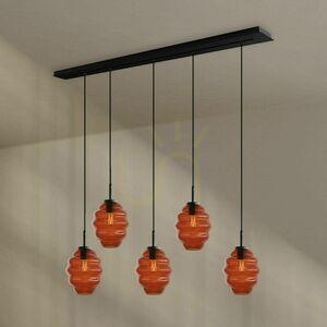 Csillár s.luce Echos 5-ágú üveg átlátszó 18 cm E27 modern étkezőhöz 11 Csillár s.luce Echos 5-ágú üveg átlátszó 18 cm E27 modern étkezőhöz small 11