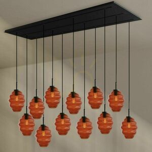 Csillár s.luce Echos 12 karos étkezői lámpa, átlátszó üveg, Ø18 cm 2 Csillár s.luce Echos 12 karos étkezői lámpa, átlátszó üveg, Ø18 cm small 2