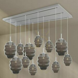 Csillár s.luce Echos 12 karos üveg étkezőcsillár 18/25 cm, átlátszó, modern 9 Csillár s.luce Echos 12 karos üveg étkezőcsillár 18/25 cm, átlátszó, modern small 9