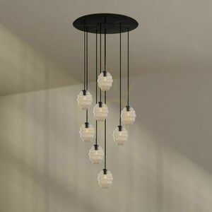 Csillár s.luce Echos 8 karos barna üveg fém E27 Ø 80 cm legújö! 3 Csillár s.luce Echos 8 karos barna üveg fém E27 Ø 80 cm legújö! small 3