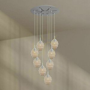 Csillár s.luce Echos 8 karos barna üveg fém E27 Ø 80 cm legújö! 8 Csillár s.luce Echos 8 karos barna üveg fém E27 Ø 80 cm legújö! small 8