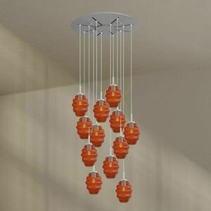 Csillár s.luce Echos 12 karos barna üveg fém Ø80 cm adagolás 5 Csillár s.luce Echos 12 karos barna üveg fém Ø80 cm adagolás small 5