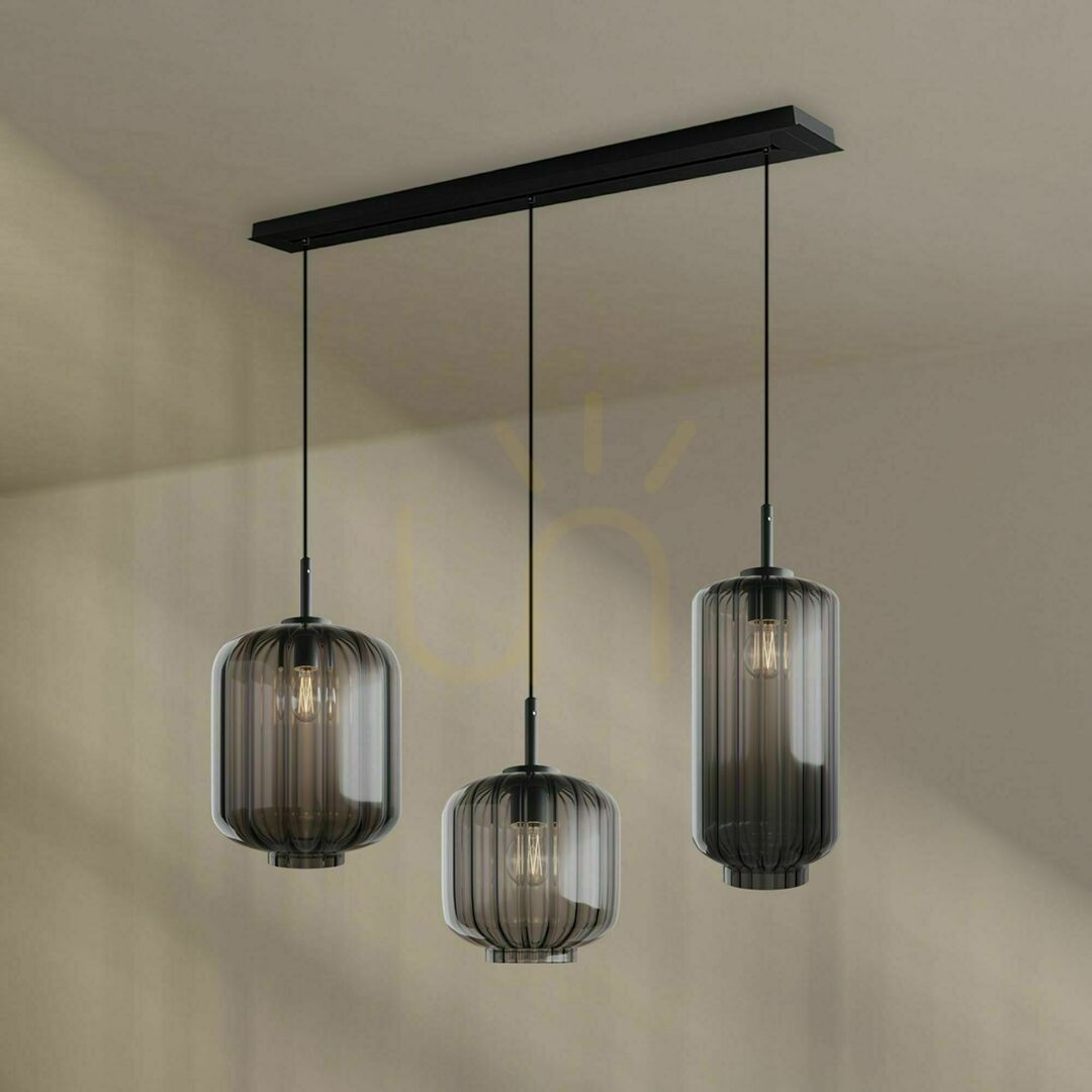 Előnézet Csillár s.luce Velo 3-lámpás függőlámpa étkezőasztalhoz Ø 18/20/25 cm Csillár s.luce Velo 3-lámpás függőlámpa étkezőasztalhoz Ø 18/20/25 cm