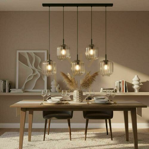 Jelölje be Csillár s.luce Velo 5-ágú, 20 cm, sokszínű, E27, minimalista