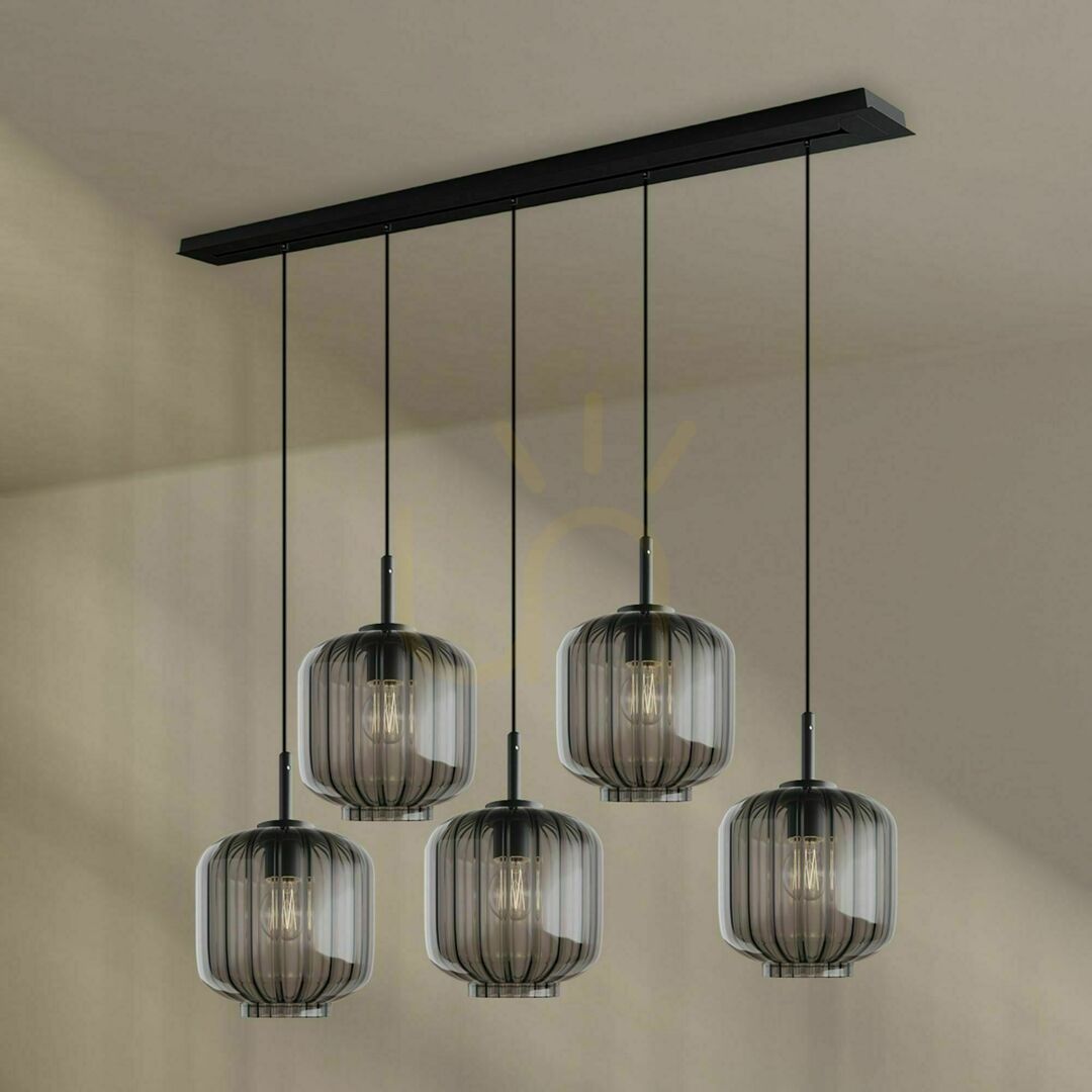 Kilátás Csillár s.luce Velo 5-ágú fehér üveg fém E27 minimalista 20 cm Csillár s.luce Velo 5-ágú fehér üveg fém E27 minimalista 20 cm