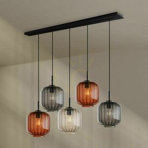Csillár s.luce Velo 5-ágú fehér üveg fém E27 minimalista 20 cm 8 Csillár s.luce Velo 5-ágú fehér üveg fém E27 minimalista 20 cm small 8