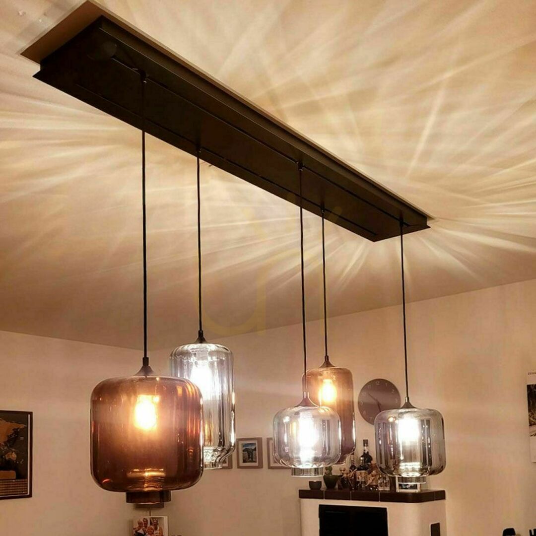 Kilátás Csillár s.luce Velo 5 karos üveg étkezőcsillár, 25 cm, átlátszó Csillár s.luce Velo 5 karos üveg étkezőcsillár, 25 cm, átlátszó