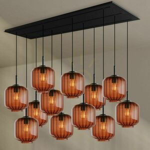 Csillár s.luce Velo 12 karos barna üveg-fém Ø20 cm, 3 sor 0 Csillár s.luce Velo 12 karos barna üveg-fém Ø20 cm, 3 sor small 0
