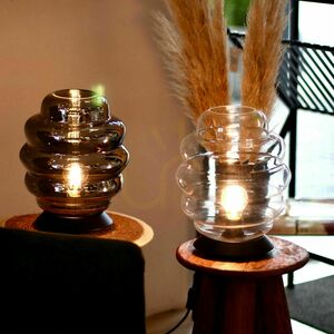 Asztali lámpa s.luce Echos üveg átlátszó E27 kapcsoló 25 cm Oval 10 Asztali lámpa s.luce Echos üveg átlátszó E27 kapcsoló 25 cm Oval small 10