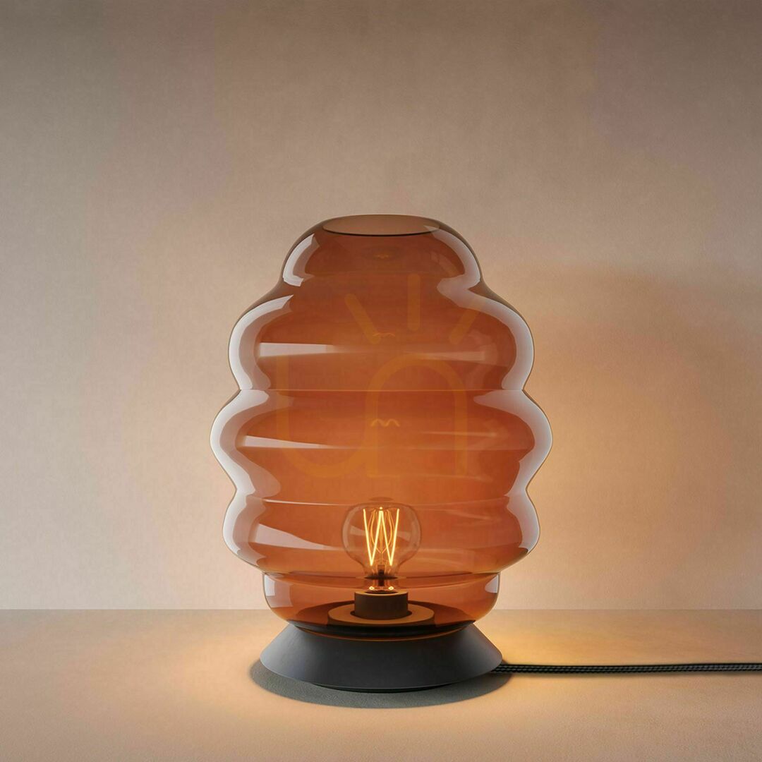 Előnézet Asztali lámpa s.luce Echos üveg átlátszó E27 kapcsoló 25 cm Oval Asztali lámpa s.luce Echos üveg átlátszó E27 kapcsoló 25 cm Oval