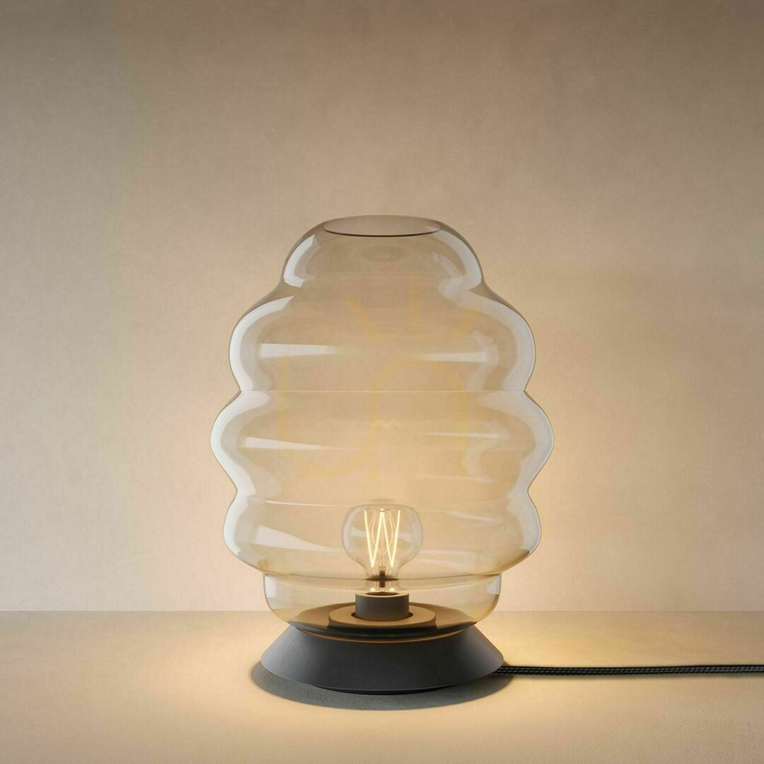 Kijelző Asztali lámpa s.luce Echos üveg átlátszó E27 kapcsoló 25 cm Oval Asztali lámpa s.luce Echos üveg átlátszó E27 kapcsoló 25 cm Oval