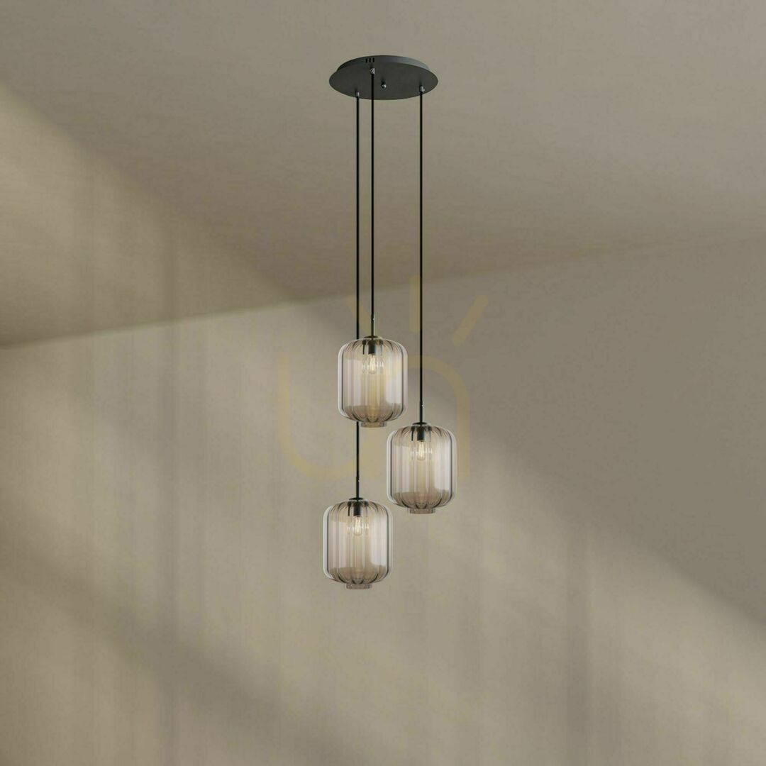 Előadás Csillár s.luce Velo 3 karos galériás lámpa fehér üveg, Ø40 cm, Ø25 cm árnyékoló Csillár s.luce Velo 3 karos galériás lámpa fehér üveg, Ø40 cm, Ø25 cm árnyékoló