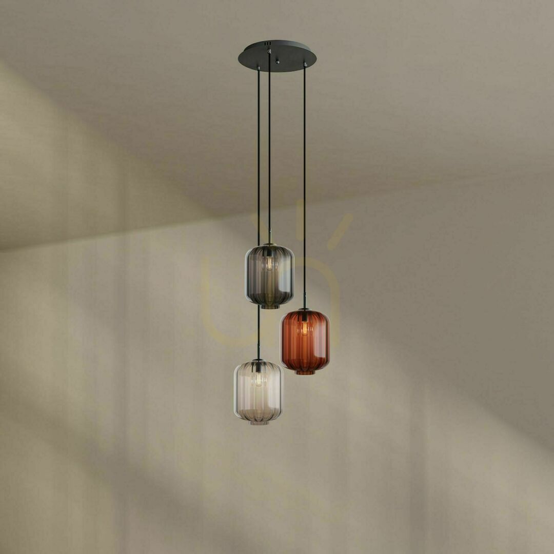 Jelölje be Csillár s.luce Velo 3 karos galériás lámpa fehér üveg, Ø40 cm, Ø25 cm árnyékoló Csillár s.luce Velo 3 karos galériás lámpa fehér üveg, Ø40 cm, Ø25 cm árnyékoló
