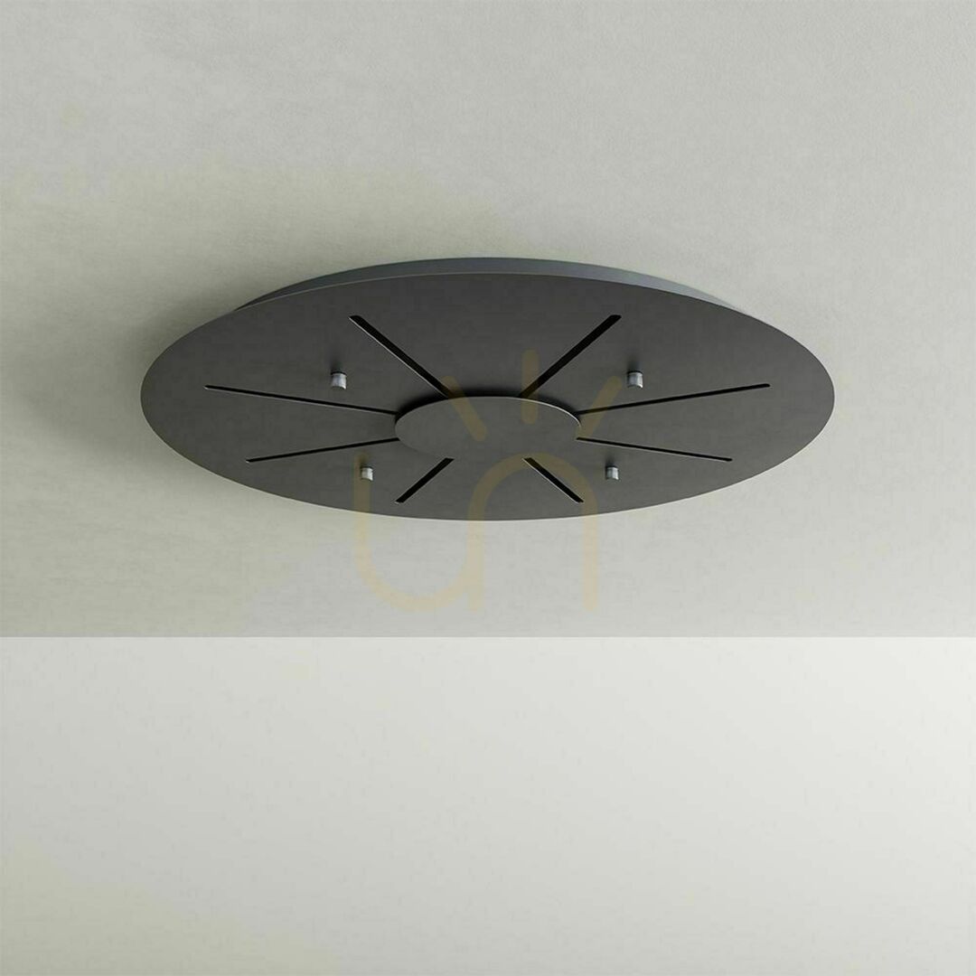 Előadás s.luce Velo 12 karos függőlámpa barna üveg-fém Ø25 cm s.luce Velo 12 karos függőlámpa barna üveg-fém Ø25 cm