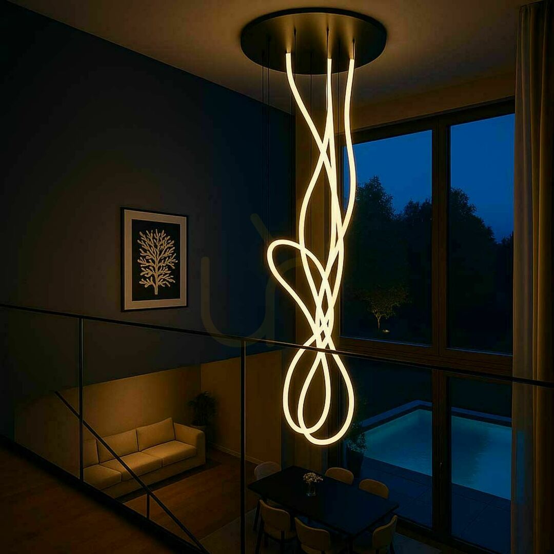 Kijelző Függőlámpa s.luce Arion LED fehér 4 pontos dimmelhető meleg fehér Függőlámpa s.luce Arion LED fehér 4 pontos dimmelhető meleg fehér