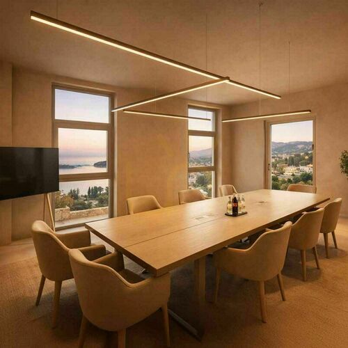 Jelölje be Függőlámpa s.luce Oris Linear LED fehér 160 cm 2700K dimmelhető