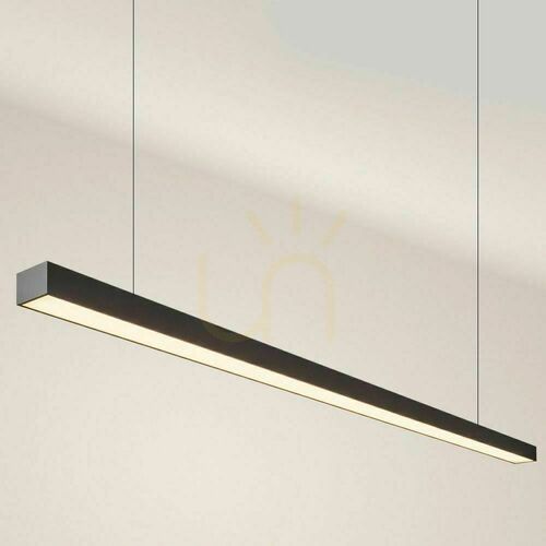 Jelölje be s.luce Oris fekete LED függőlámpa 300 cm 2700 K