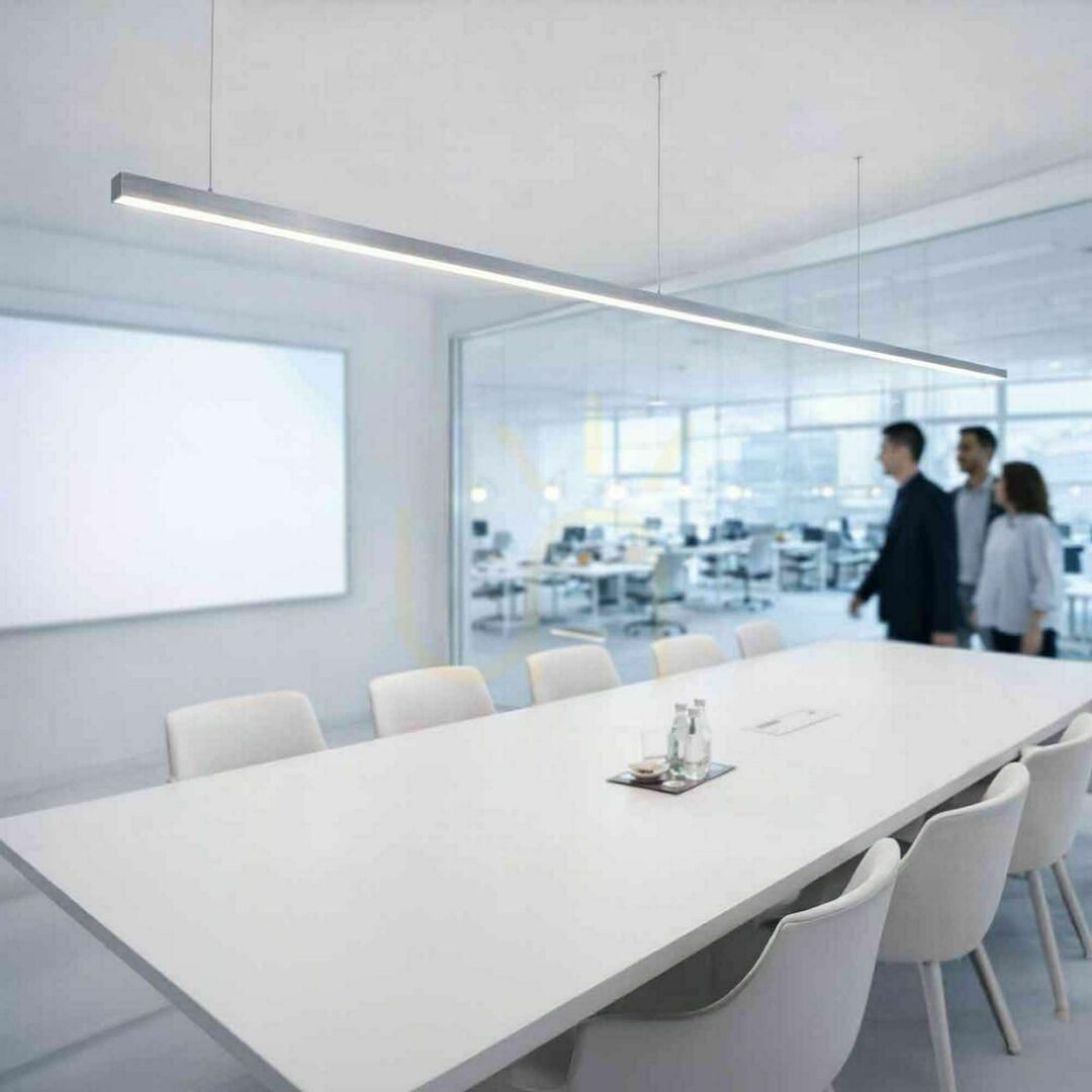 Kijelző s.luce Oris Lineáris LED függőlámpa fekete 2700K 120W 300 cm s.luce Oris Lineáris LED függőlámpa fekete 2700K 120W 300 cm