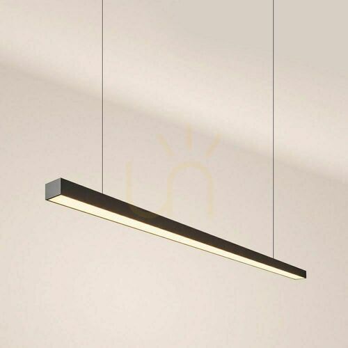 Jelölje be Függőlámpa s.luce Oris Linear LED fekete 200 cm 2700K dimmelhető