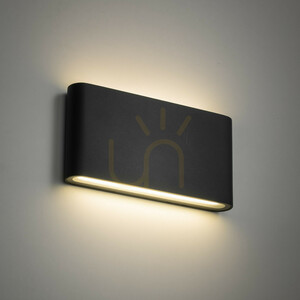 TK-Lighting ARWENA M Gray 18083 kültéri LED falikar, grafitszürke, 3000 K, IP54 small 1