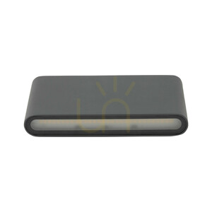 TK-Lighting ARWENA M Gray 18083 kültéri LED falikar, grafitszürke, 3000 K, IP54 small 3