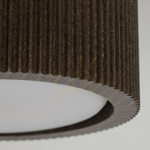 Jelölje be TK-Lighting EVE CORTE WOOD 11779 diószínű mennyezeti lámpa, 1×GX53, 9,5 cm