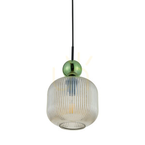 Sophia Big Green konyak színű függesztett lámpa, 1 db, XE27 small 4