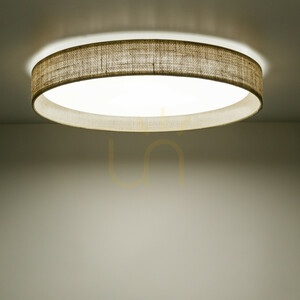 TK-Lighting DEMI JUTA 11859 LED mennyezeti lámpa, bézs, Ø42,5 cm small 2