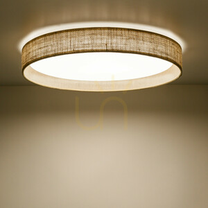 TK-Lighting DEMI JUTA 11859 LED mennyezeti lámpa, bézs, Ø42,5 cm small 3