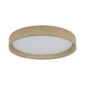 TK-Lighting DEMI JUTA 11859 LED mennyezeti lámpa, bézs, Ø42,5 cm small 0