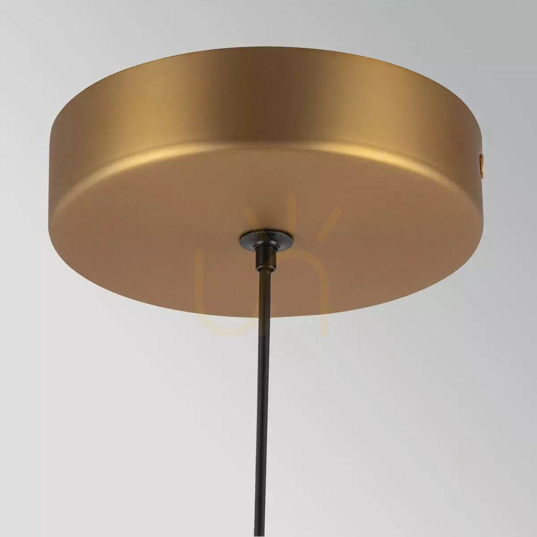 Előadás Arden kis LED-es függőlámpa – csiszolt arany színben, az Elstead gyártmányában Arden kis LED-es függőlámpa – csiszolt arany színben, az Elstead gyártmányában