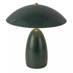 Poppy Medium LED asztali lámpa – sötétzöld, Elstead 1 Poppy Medium LED asztali lámpa – sötétzöld, Elstead small 1