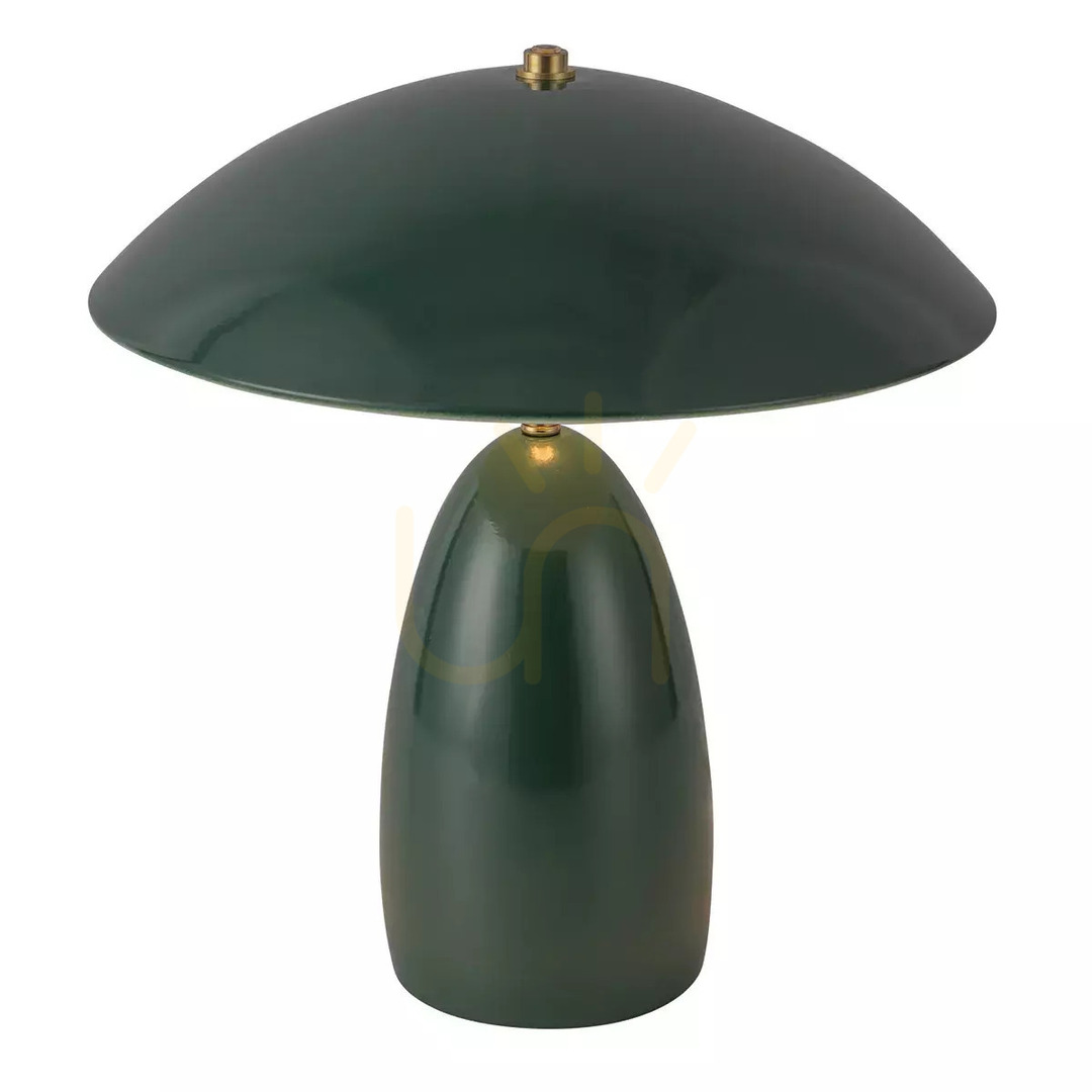 Kilátás Poppy Medium LED asztali lámpa – sötétzöld, Elstead Poppy Medium LED asztali lámpa – sötétzöld, Elstead