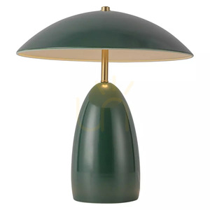 Poppy Medium LED asztali lámpa – sötétzöld, Elstead 0 Poppy Medium LED asztali lámpa – sötétzöld, Elstead small 0